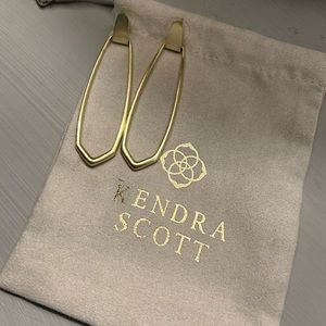 Gold Kendra Scott costume earrings